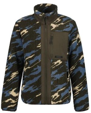 Icepeak Anvis Fleece Sweater Met Rits - Groen