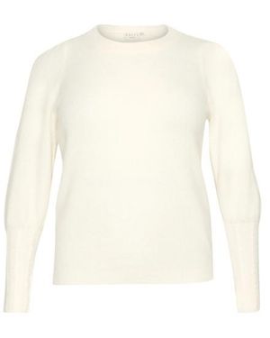 Kaffe Kcamalia Knit Pullover - Wit