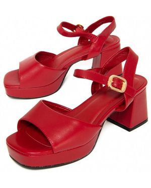 Montevita Heel Sandal Comodosan - Rood