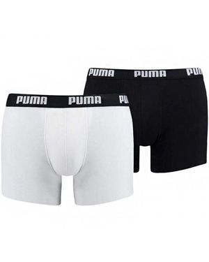 PUMA Basic Boxershorts (Set Van 2) - Zwart
