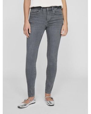 Vila Visarah Rw Skinny Jeans Lgd Bub235 - Blauw