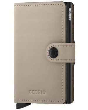 Secrid Mini Wallet Mm Desert - Naturel