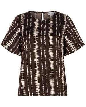 Lofty Manner Blouse Korte Mouw Rf01.1 Sami - Zwart