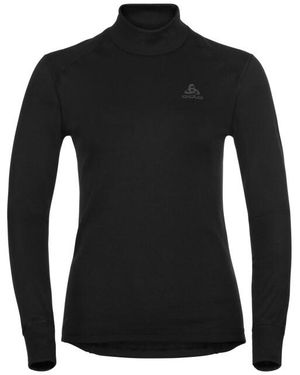 Odlo Shirt Turtle Neck Lange Mouwen Active Warm Eco - Zwart