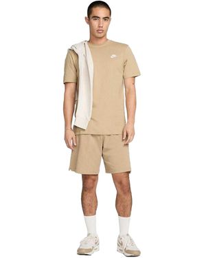 Nike Club T-Shirt (Khaki) - Naturel