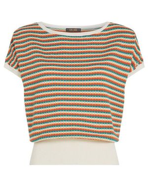 King Louie Pullover Korte Mouw 10507 Laia - Naturel