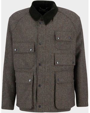 Barbour Editor Wool Jacket - Gray