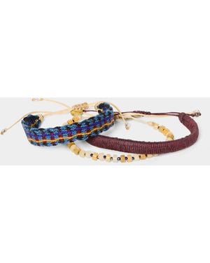 Guanabana Bracelet Set - Blue