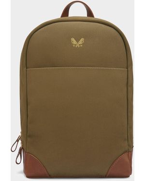 Bennett Winch Canvas Backpack - Green