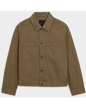 Todd Synder X Champion Boxy Denim Jacket - Green