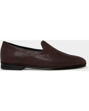 Rubinacci Venetian Loafer - Brown