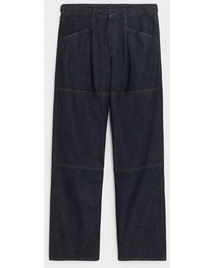 Todd Synder X Champion Pleated Welder Jean - Blue