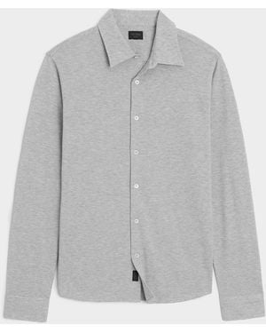 Todd Synder X Champion Broderick Pique Shirt - Gray