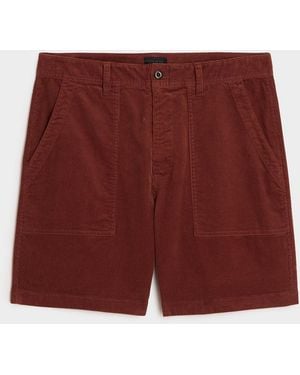 Todd Synder X Champion 7" Corduroy Camp Short - Red