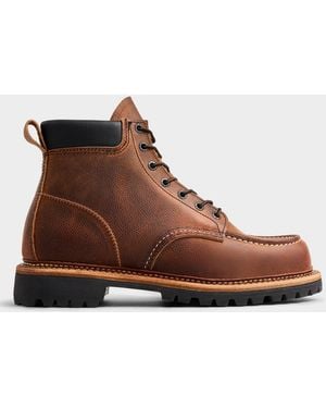 Red Wing Red Wing 6-in Norway Moc Boot - Brown
