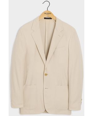 Todd Synder X Champion Italian Knit Sport Coat - Natural