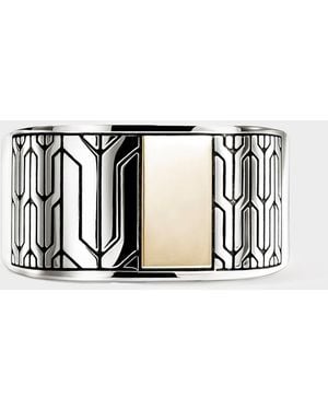 John Hardy 14k Gold Icon 50 Signet Ring - White