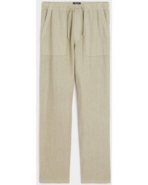 Todd Synder X Champion Straight Fit Linen Beach Pant - Green