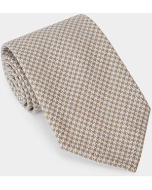 Todd Synder X Champion Italian Linen-cotton Tie - White
