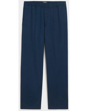 Todd Synder X Champion Relaxed Poplin Leisure Pant - Blue