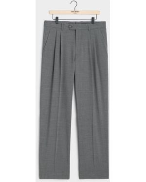 Todd Synder X Champion Italian Tropical Wool Wythe Trouser - Gray