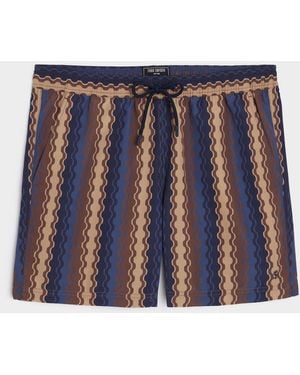 Todd Synder X Champion 5" Montauk Swim Trunk - Blue
