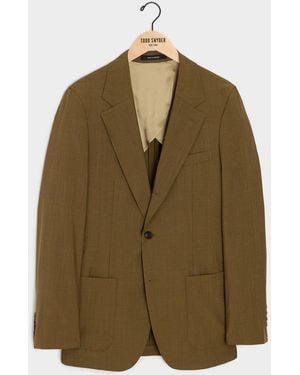 Todd Synder X Champion Italian Mohair Madison Jacket - Green