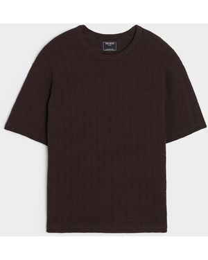 Todd Synder X Champion Relaxed Textured Cotton Tee - Black