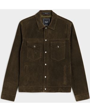 Todd Synder X Champion Italian Suede Dylan Jacket - Natural