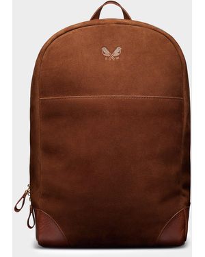 Bennett Winch Suede Backpack - Brown