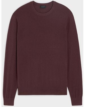 Todd Synder X Champion Silk-cashmere Crewneck Sweater - Purple