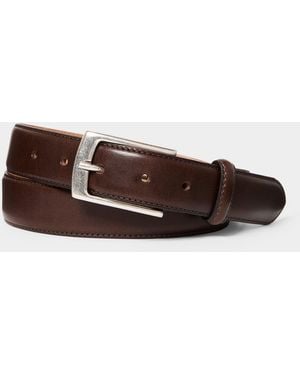 Todd Synder X Champion Italian Leather Dress Belt - Brown