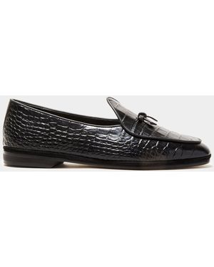 Rubinacci Todd Snyder X Croc Marphy Loafer - Black