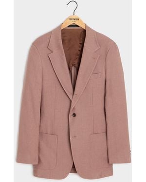 Todd Synder X Champion Italian Linen Blend Madison Jacket - Natural