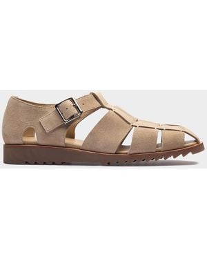 Paraboot Nubuck Sandal - Brown