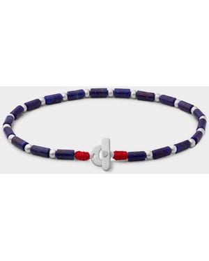 Miansai Nima Lapis Bracelet - Blue