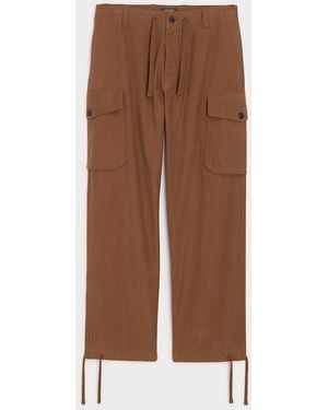 Todd Synder X Champion Italian Moleskin Cargo Pant - Brown