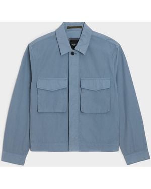 Todd Synder X Champion Garment-dyed Poplin Jacket - Blue