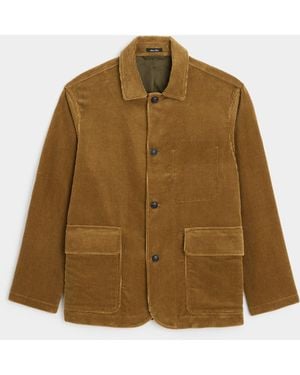 Todd Synder X Champion Relaxed Italian Corduroy Walking Jacket - Brown