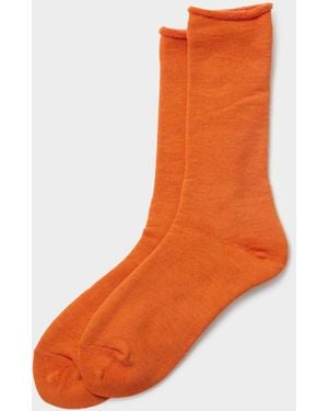 RoToTo City Crew Socks - Orange