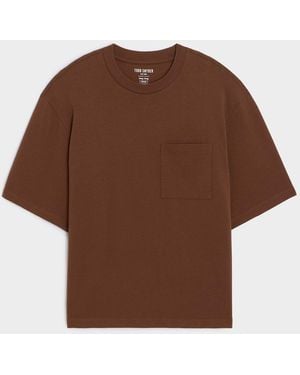 Todd Synder X Champion Boxy Jersey Tee - Brown