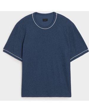 Todd Synder X Champion Boucl Tee - Blue