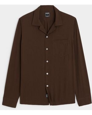 Todd Synder X Champion Rayon Hollywood Shirt - Brown
