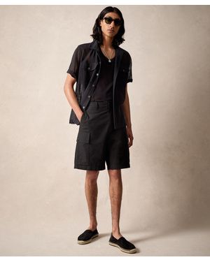 Todd Snyder 9 Japanese Ripstop Cargo Short in Natural for Men Lyst