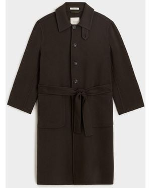 Todd Synder X Champion Cashmere Belted Topcoat - Brown