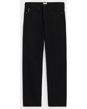 Todd Synder X Champion Relaxed Rigid Selvedge Pleated Jean - Black