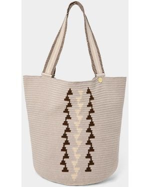 Guanabana Pattern Bag - Natural