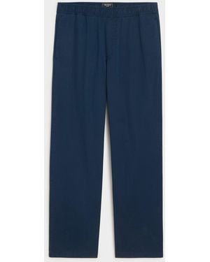 Todd Synder X Champion Relaxed Poplin Leisure Pant - Blue