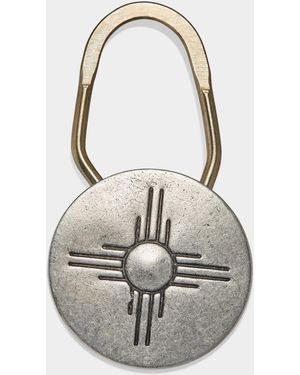Yuketen Concho Key Chain - White