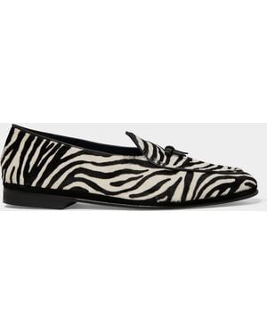 Rubinacci Marphy Bow Loafer - Black
